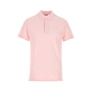Burberry Men Pink Piquet Polo Shirt